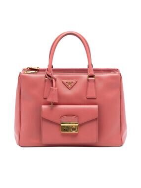 Prada Saffiano Lux Galleria Double Zip #280341P58B